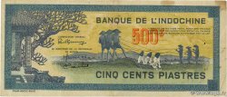 500 Piastres bleu INDOCHINE FRANÇAISE  1944 P.068 TB+