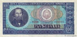 100 Lei ROMANIA  1966 P.097a XF+