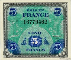 5 Francs DRAPEAU FRANCE  1944 VF.17.01 NEUF