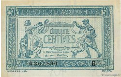 50 Centimes TRÉSORERIE AUX ARMÉES 1917 FRANCE  1917 VF.01.07 NEUF