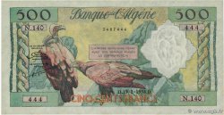 500 Francs Numéro spécial ALGERIA  1958 P.117