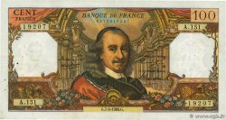 100 Francs CORNEILLE FRANCE  1966 F.65.12 TB+