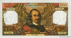 100 Francs CORNEILLE FRANCE  1966 F.65.11 TTB