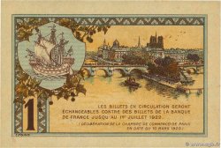 1 Franc FRANCE régionalisme et divers Paris 1920 JP.097.36 SPL