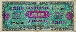 50 Francs DRAPEAU FRANCE  1944 VF.19.01 VF