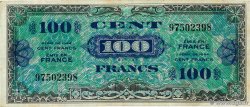 100 Francs DRAPEAU FRANCE  1944 VF.20.01 TTB