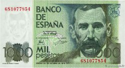 1000 Pesetas ESPAGNE  1979 P.158