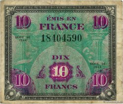 10 Francs DRAPEAU FRANCE  1944 VF.18.01