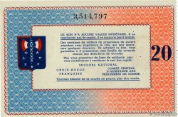 20 Francs BON DE SOLIDARITÉ FRANCE régionalisme et divers  1941 KL.08C3 SUP