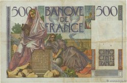 500 Francs CHATEAUBRIAND FRANCIA  1952 F.34.10 BB