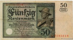 50 Rentenmark ALLEMAGNE  1925 P.171