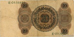 20 Reichsmark GERMANY  1924 P.176 F