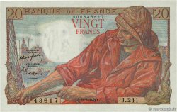 20 Francs PÊCHEUR FRANCIA  1950 F.13.17 EBC