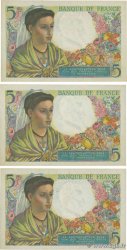 5 Francs BERGER Lot FRANKREICH  1943 F.05.01 fST+