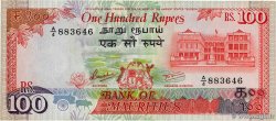 100 Rupees MAURITIUS  1986 P.38