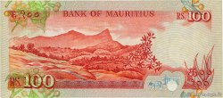 100 Rupees MAURITIUS  1986 P.38 fVZ