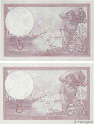 5 Francs FEMME CASQUÉE modifié Lot FRANKREICH  1939 F.04.01 VZ