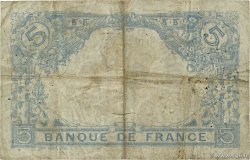 5 Francs BLEU FRANCIA  1914 F.02.22 MB