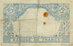 5 Francs BLEU FRANCE  1915 F.02.27 F