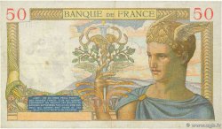 50 Francs CÉRÈS FRANCE  1936 F.17.31 VF-