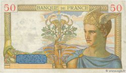 50 Francs CÉRÈS FRANCIA  1936 F.17.29 BC+