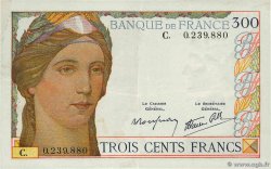 300 Francs FRANCE  1938 F.29.01 VF+