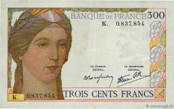 300 Francs FRANKREICH  1938 F.29.01 SS