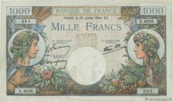 1000 Francs COMMERCE ET INDUSTRIE FRANCE  1944 F.39.12 SUP+