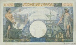 1000 Francs COMMERCE ET INDUSTRIE FRANCE  1944 F.39.12 XF+