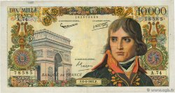 10000 Francs BONAPARTE FRANCE  1957 F.51.08 VF-