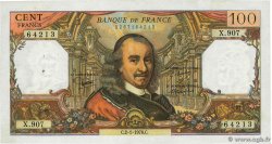 100 Francs CORNEILLE FRANKREICH  1976 F.65.51 fST