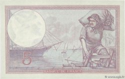 5 Francs FEMME CASQUÉE FRANCIA  1933 F.03.17 FDC