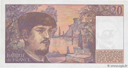 20 Francs DEBUSSY FRANCIA  1987 F.66.08W19 SC+