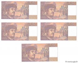 20 Francs DEBUSSY Consécutifs FRANCIA  1986 F.66.07 AU