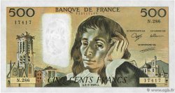 500 Francs PASCAL Numéro spécial FRANKREICH  1989 F.71.40 fST+