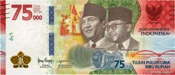 75000 Rupiah Commémoratif INDONESIA  2020 P.161 UNC