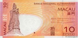 10 Patacas MACAU  2010 P.080c UNC