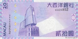 20 Patacas MACAU  2017 P.081a UNC