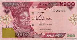 200 Naira NIGERIA  2023 P.47 SC+