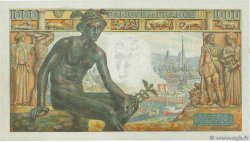 1000 Francs DÉESSE DÉMÉTER FRANKREICH  1943 F.40.18 fST