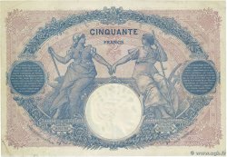 50 Francs BLEU ET ROSE FRANKREICH  1919 F.14.32 S