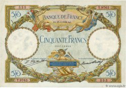 50 Francs LUC OLIVIER MERSON type modifié FRANCE  1932 F.16.03