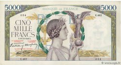 5000 Francs VICTOIRE Impression à plat FRANCE  1940 F.46.17