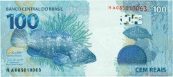 100 Reais BRAZIL  2010 P.257f UNC