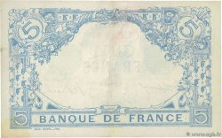 5 Francs BLEU Numéro spécial FRANCIA  1917 F.02.47 q.SPL