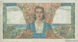 5000 Francs EMPIRE FRANÇAIS FRANCIA  1945 F.47.25 q.SPL