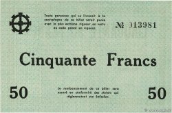 50 Francs FRANCE regionalismo y varios Mulhouse 1940 BU.52.01 SC+