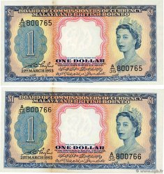 1 Dollar Consécutifs MALAYA y BRITISH BORNEO  1953 P.01 SC