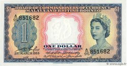 1 Dollar MALAISIE et BORNEO BRITANNIQUE  1953 P.01 pr.NEUF