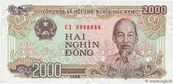 2000 Dong Numéro spécial VIETNAM  1988 P.107e UNC